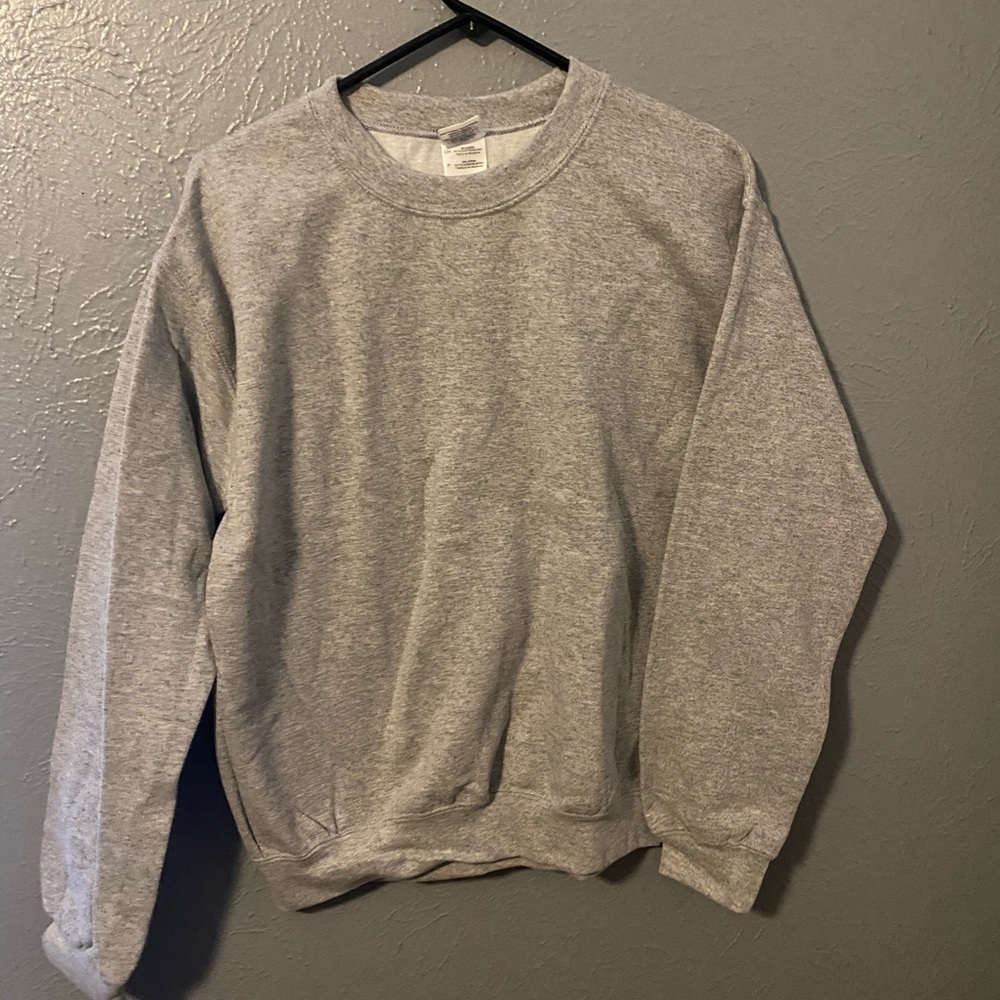 Plain gray sweater